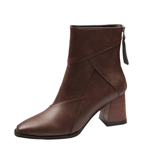 Florence Chunky Heel Boots