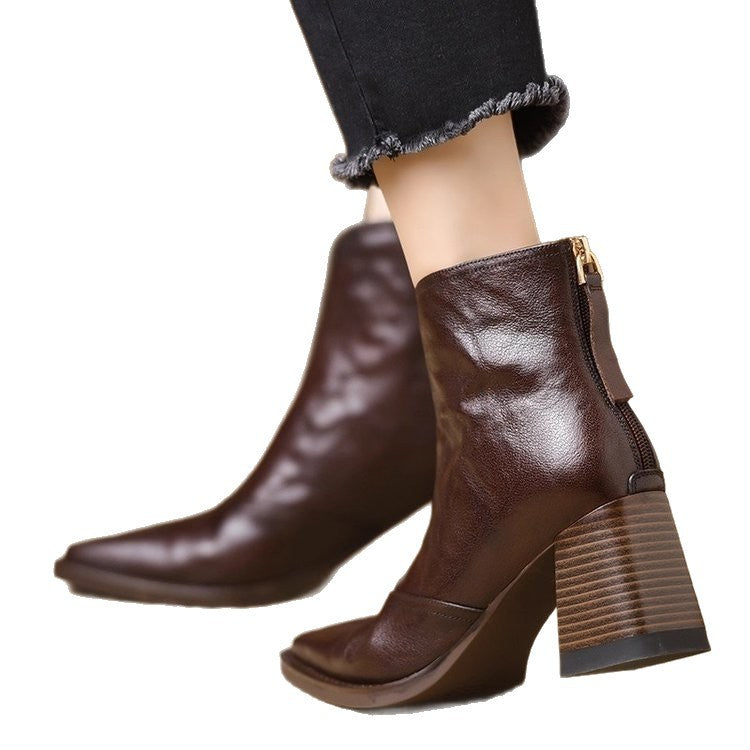 Vienna Retro Ankle Boots