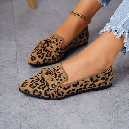 Hampstead Flyknit Pointed-Toe Flats