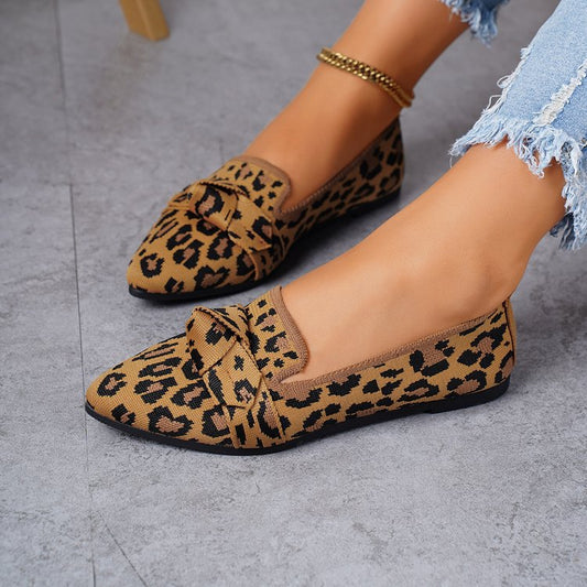 Hampstead Flyknit Pointed-Toe Flats