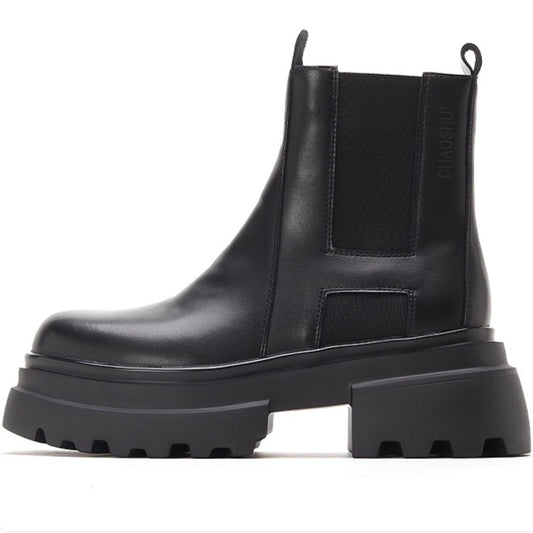 Camden Leather Elevator Boots