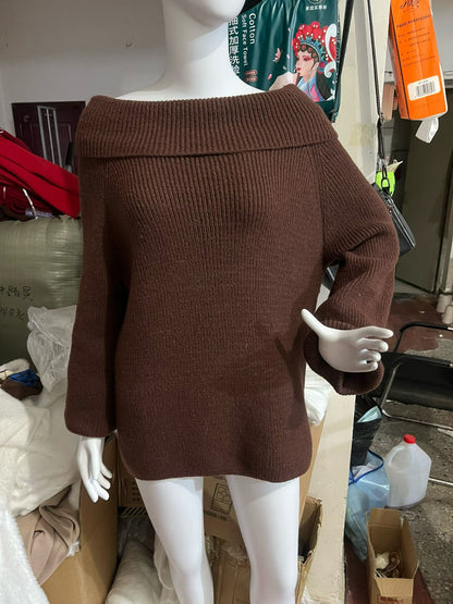 Notting Hill Chunky Bardot Jumper
