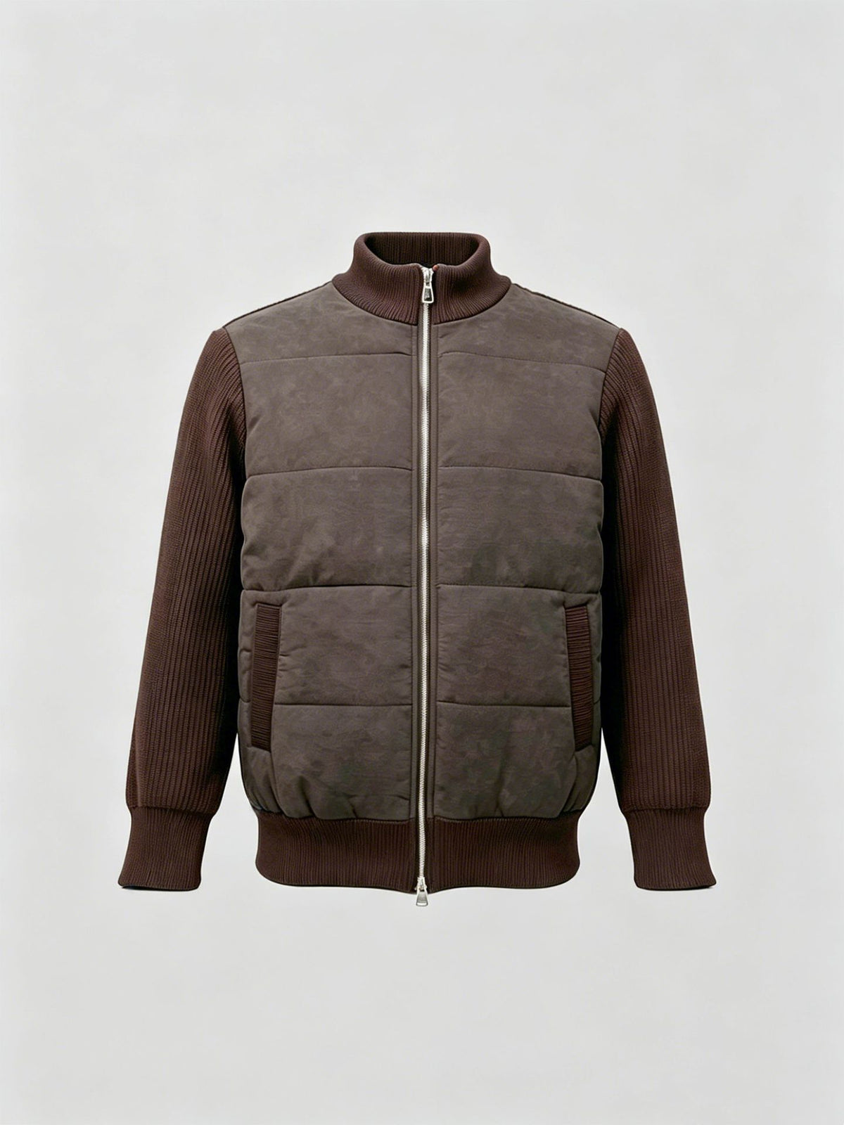 Kendal Quilted Knit Hybrid Jacket