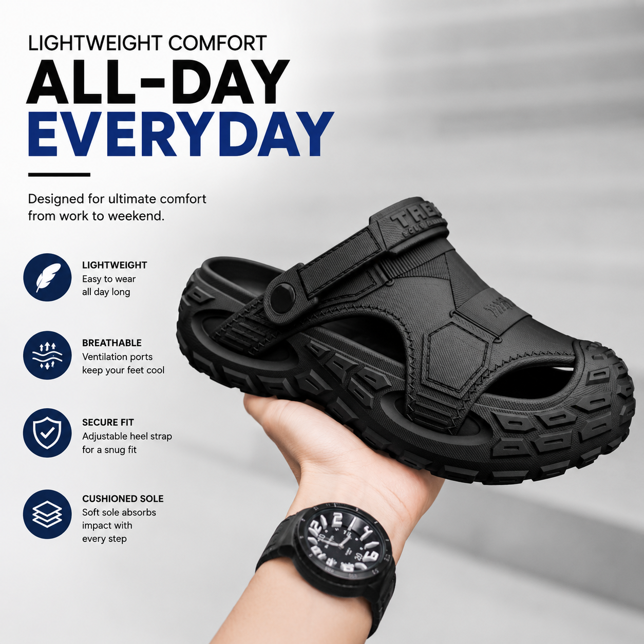 All-Terrain Comfort Sandals