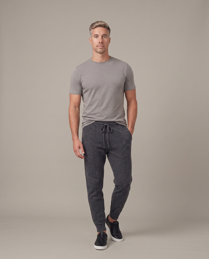 Cloud Merino Pants - Dark Grey