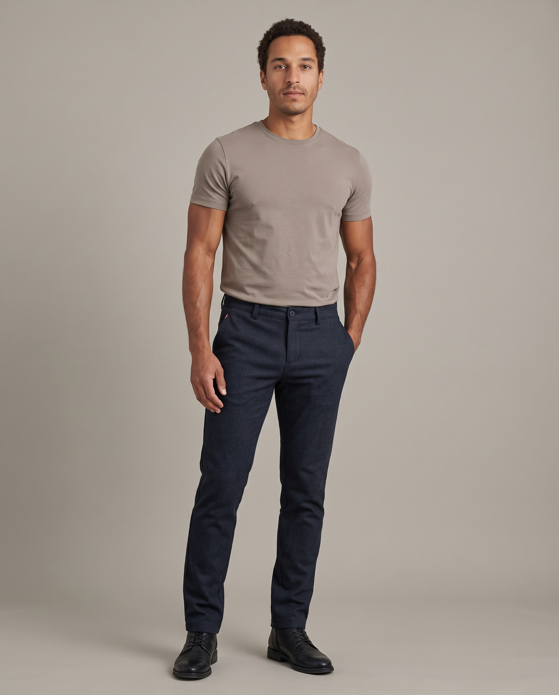 Luca Slim Fit Pants - Blue