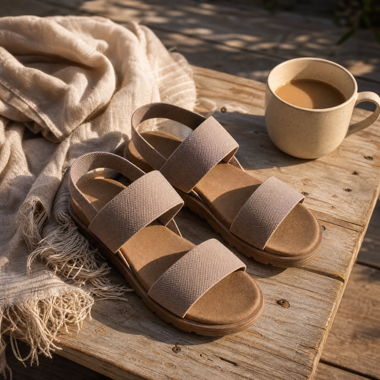 Stretch Strap Walking Sandals