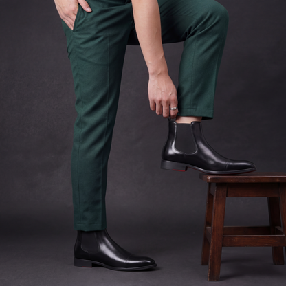 Calvino Leather Chelsea Boots