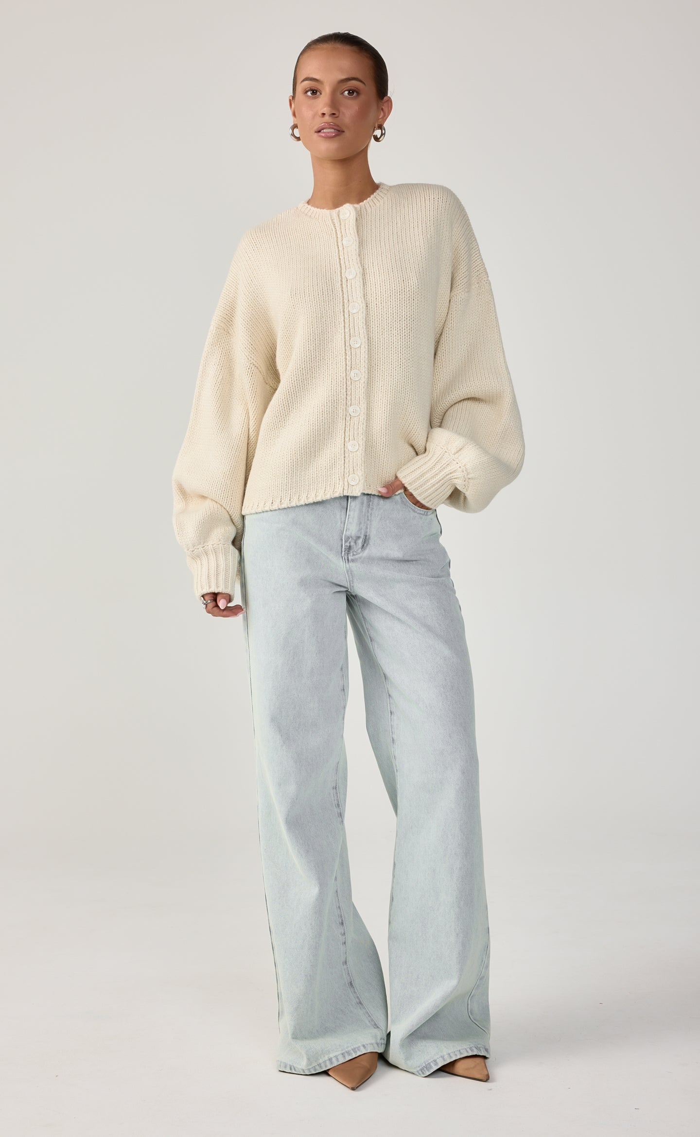 Nash Cardigan (Off White)