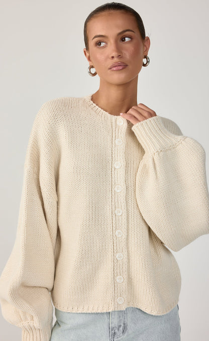 Nash Cardigan (Off White)