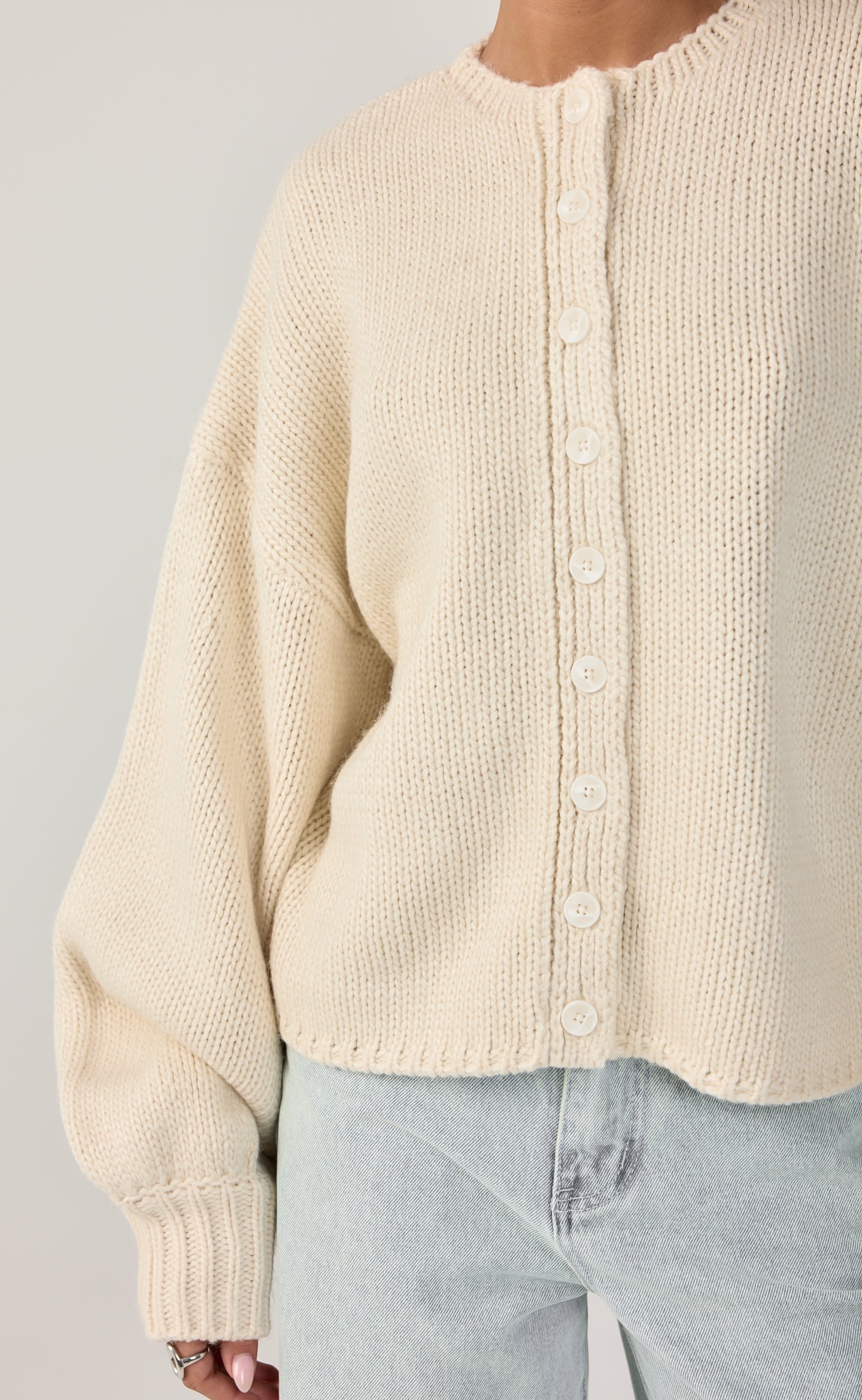 Nash Cardigan (Off White)